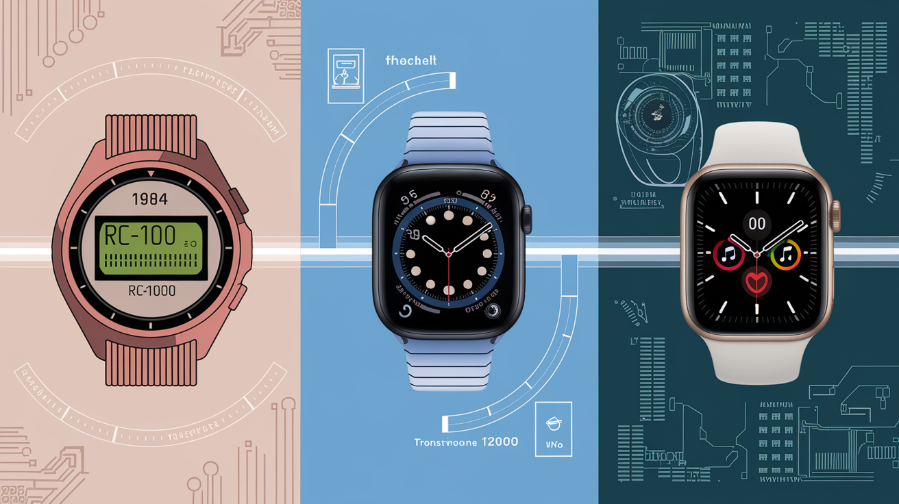 The Evolution of Smartwatches: From Seiko RC-1000 to Modern Marvels