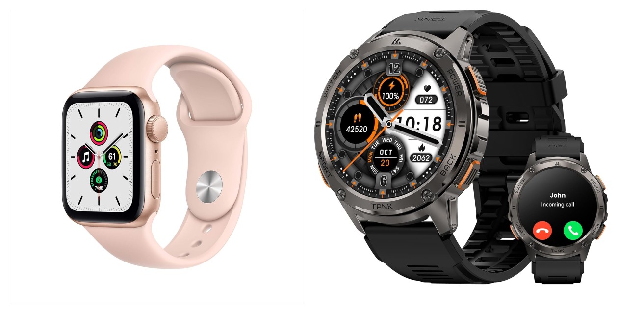 Apple Watch SE vs. KOSPET TANK T3: A Side-by-Side Comparison