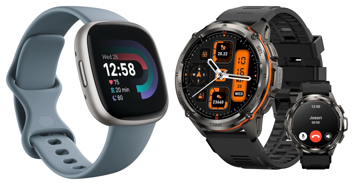 Fitbit Versa 4 vs. AMAZTIM GPS Smart Watch: A Comprehensive Comparison